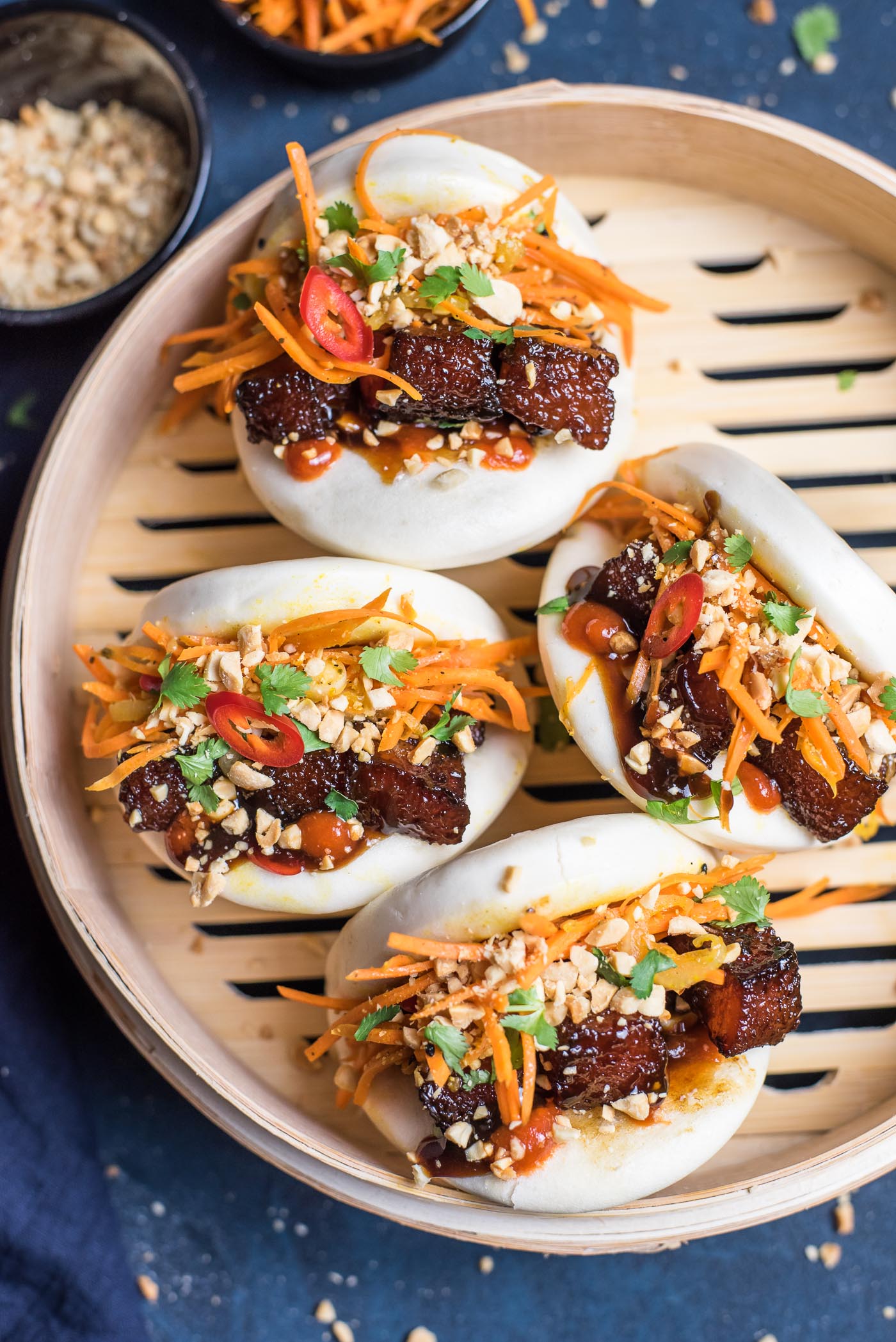 Gua Bao With Glazed Pork Belly - GastroSenses