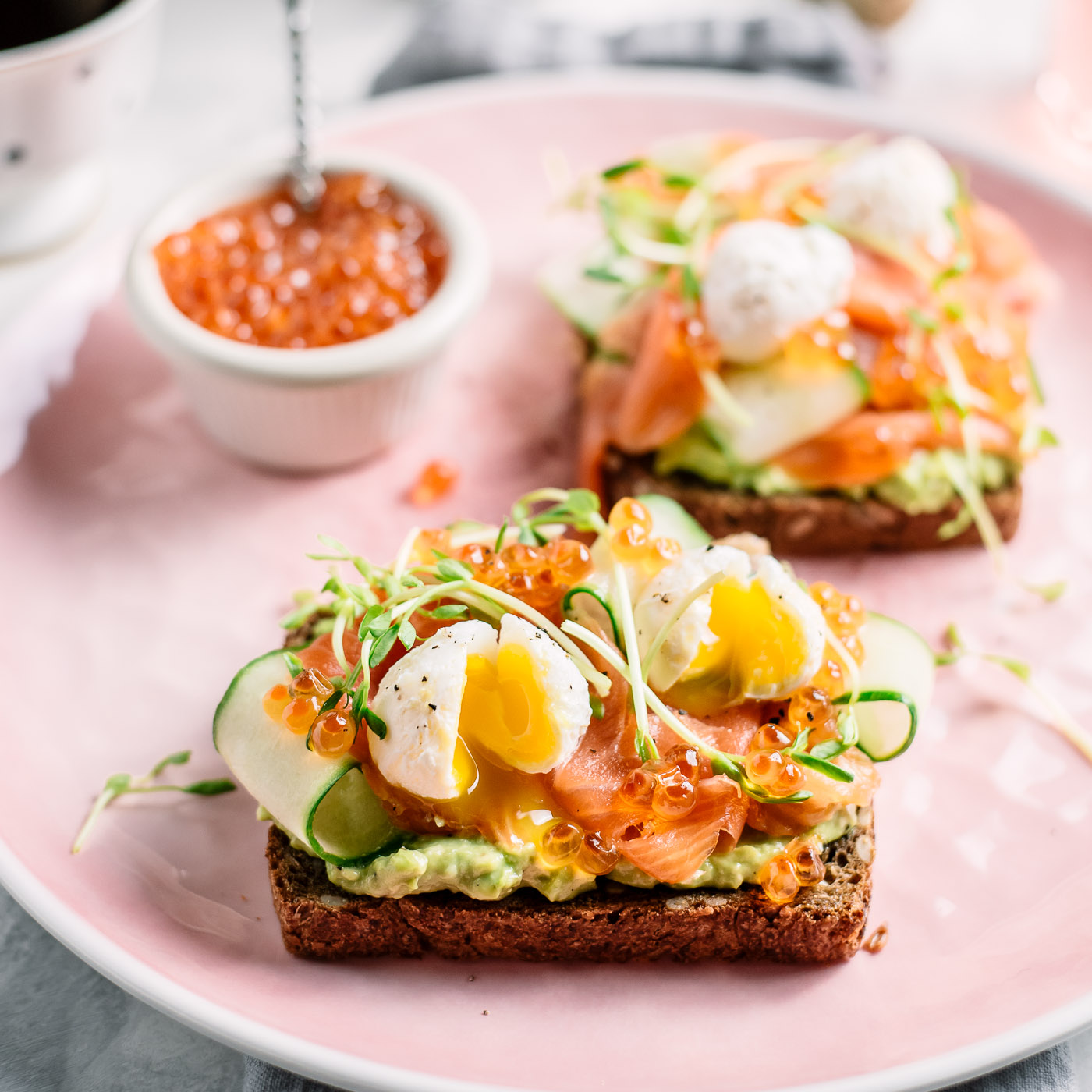 The Ultimate Smoked Salmon Avocado Toast - Tastefully Grace